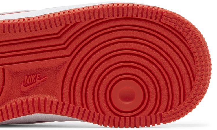 Nike Force 1 Low TD White Picante Red