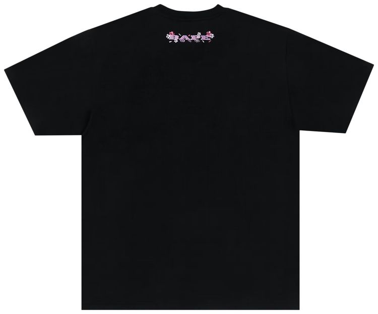 BAPE Sakura A Bathing Ape Tee Black
