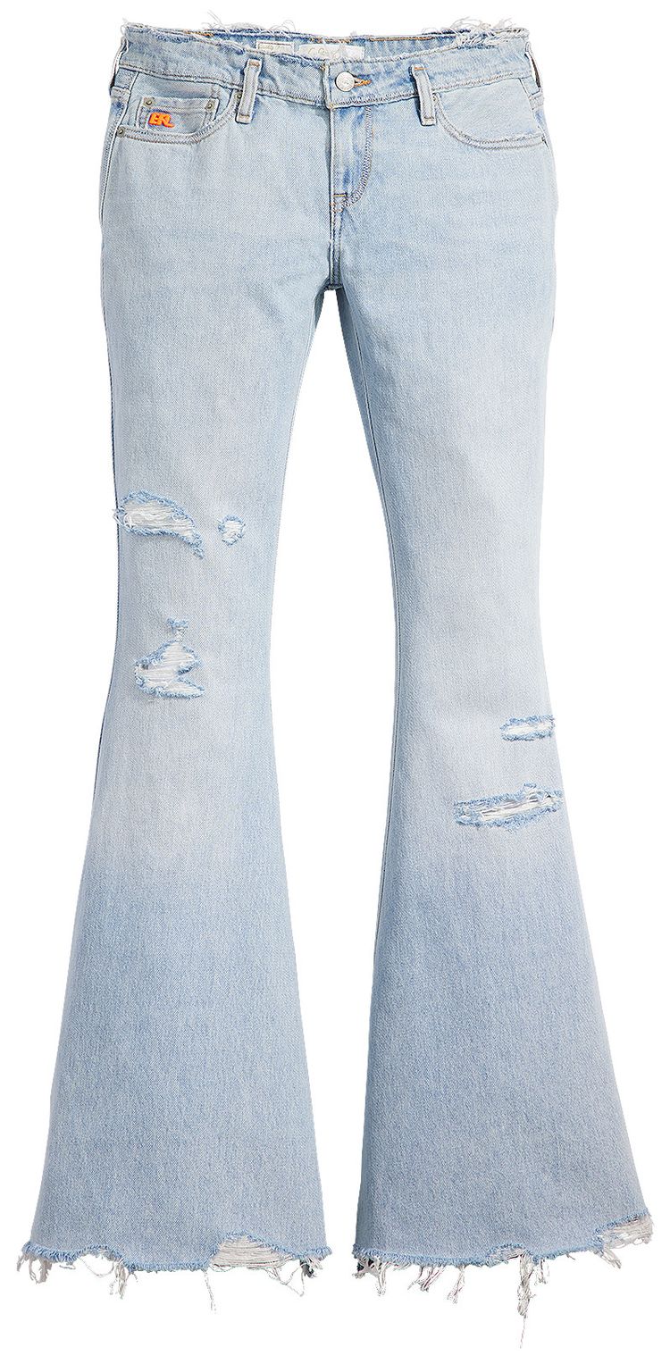 ERL x Levi's Plain Flare Denim Pants 'Blue'