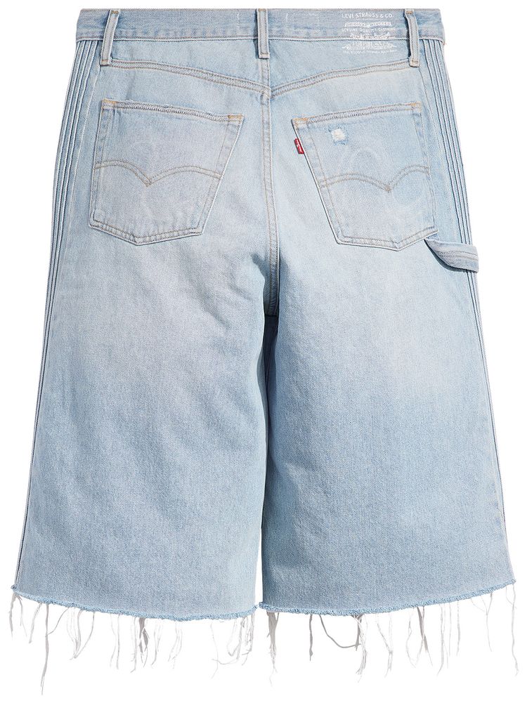 ERL x Levis 501 Denim Shorts Blue