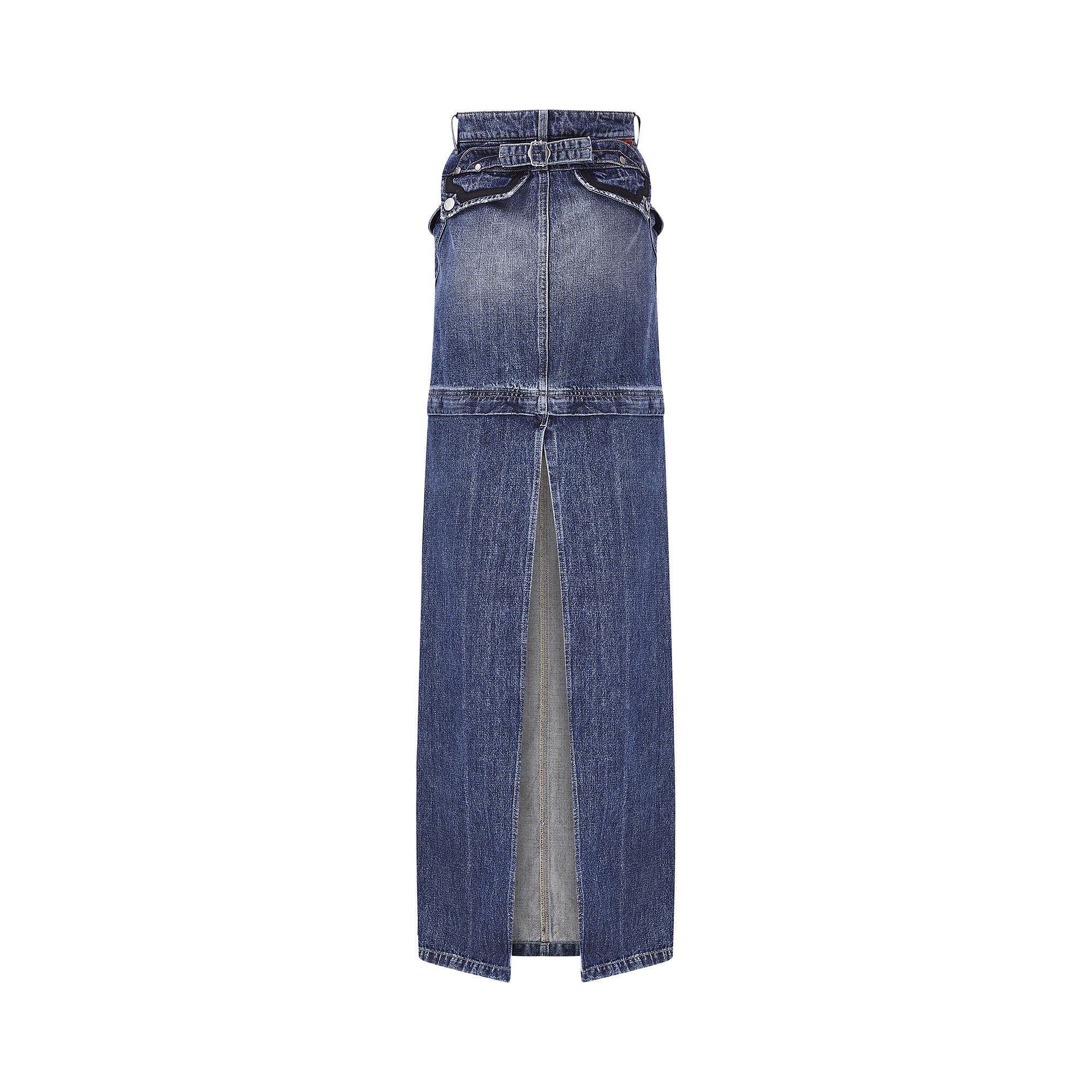 【Anyone more】Nuts Washing Denim Mini Skirt Gra Washing Denim Mini Skirt - ULAN | 60% - Asian Fashion