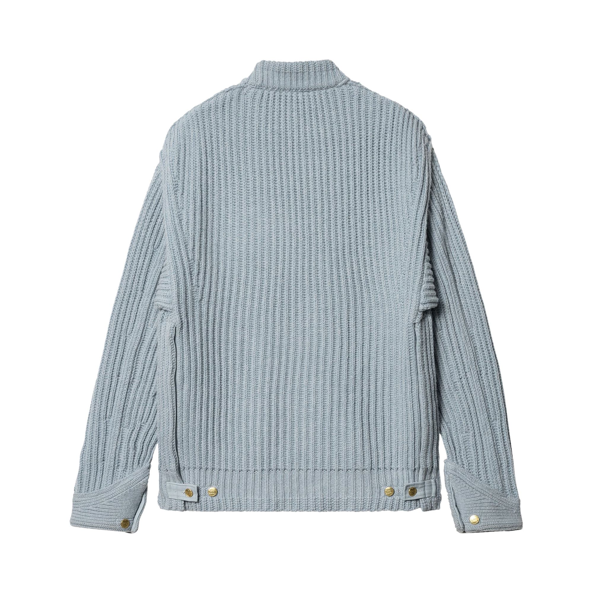 Buy Carhartt WIP x Sacai Knit Pullover Detroit 'Light Blue