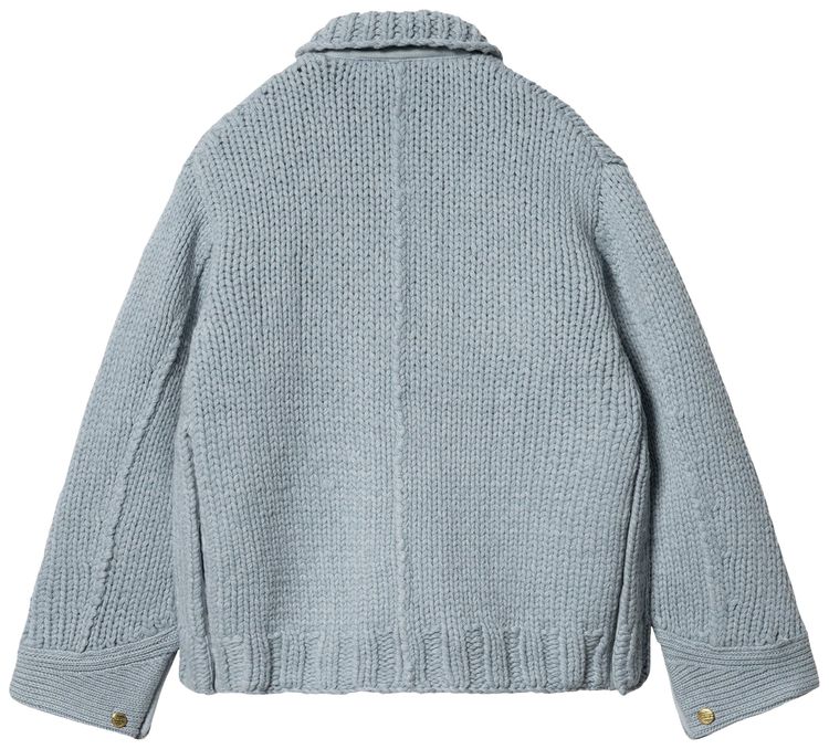 Carhartt WIP x Sacai Knit Jacket Michigan Light Blue