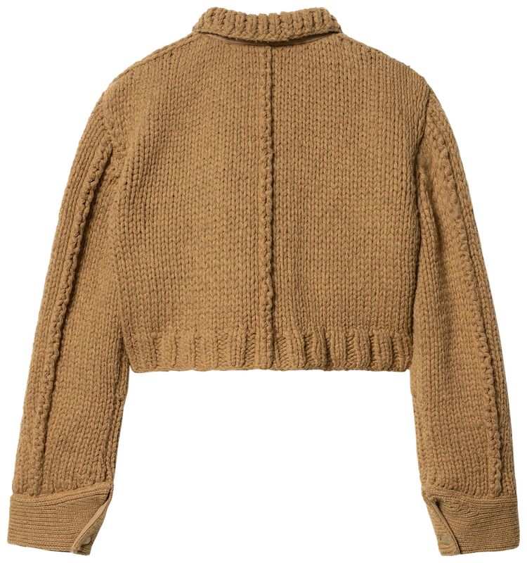 Carhartt WIP x Sacai Knit Jacket Michigan Beige