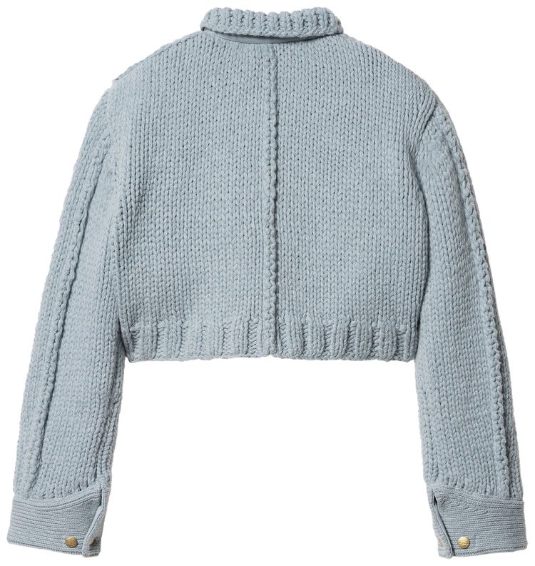 Carhartt WIP x Sacai Knit Jacket Michigan Light Blue