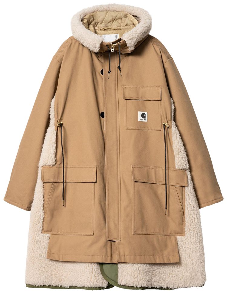 Carhartt WIP x Sacai Canvas Parka Siberian Beige