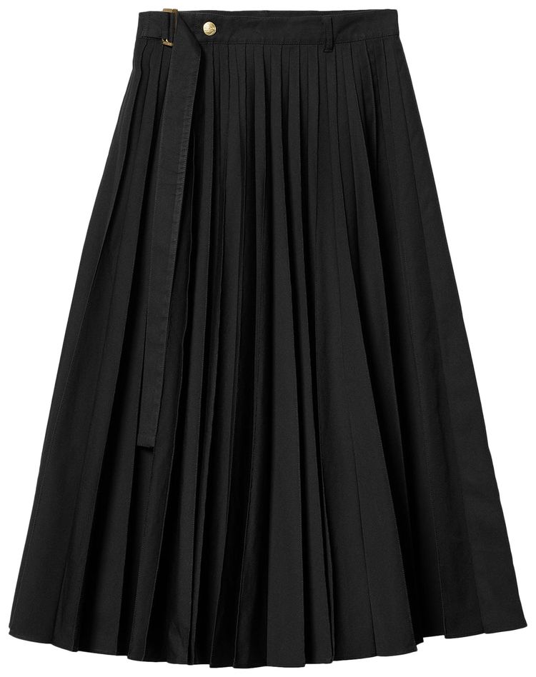 Carhartt WIP x Sacai Pleated Skirt Black