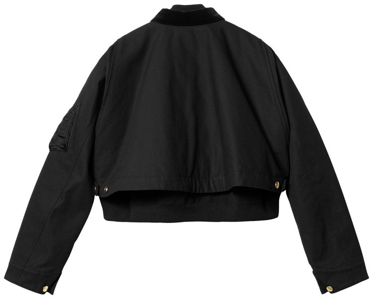 Carhartt WIP x Sacai Canvas MA 1 Jacket Detroit Black