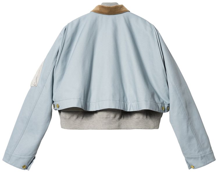 Carhartt WIP x Sacai Canvas MA 1 Jacket Detroit Light Blue