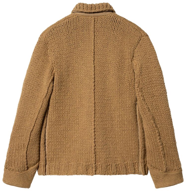 Carhartt WIP x Sacai Knit Jacket Michigan Beige