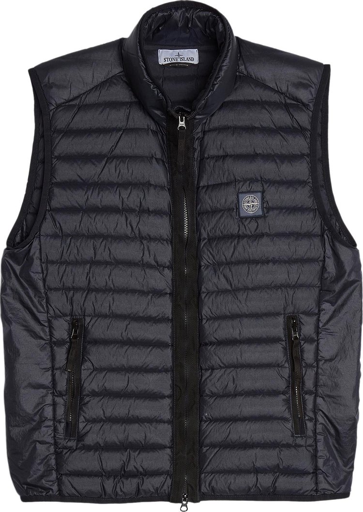 Stone Island Recycled Light Down Vest 'Navy Blue'
