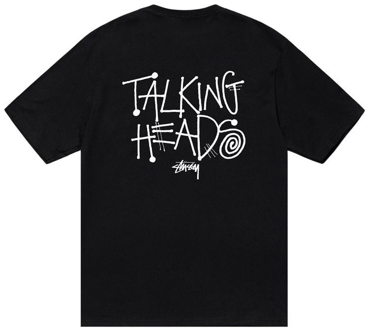 Stussy Talking Heads Stop Making Sense Tee Black