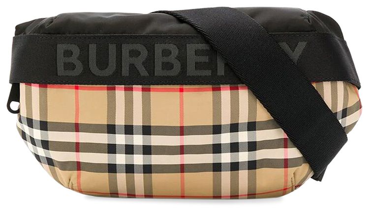Burberry Medium Sonny Belt Bag Archive Beige