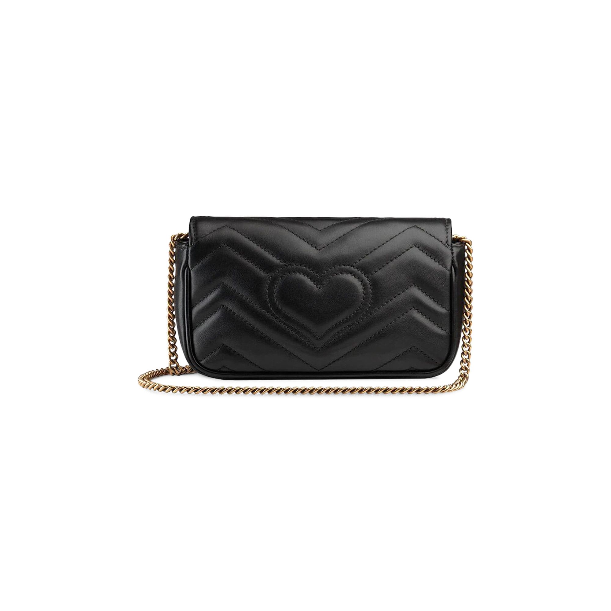 GUCCI|POUCHES (476433 DTDCT 1000) Buy Gucci GG Marmont Matelassé Leather Super Mini Bag 'Black