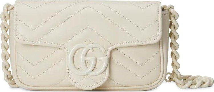 Gucci GG Marmont Belt Bag White