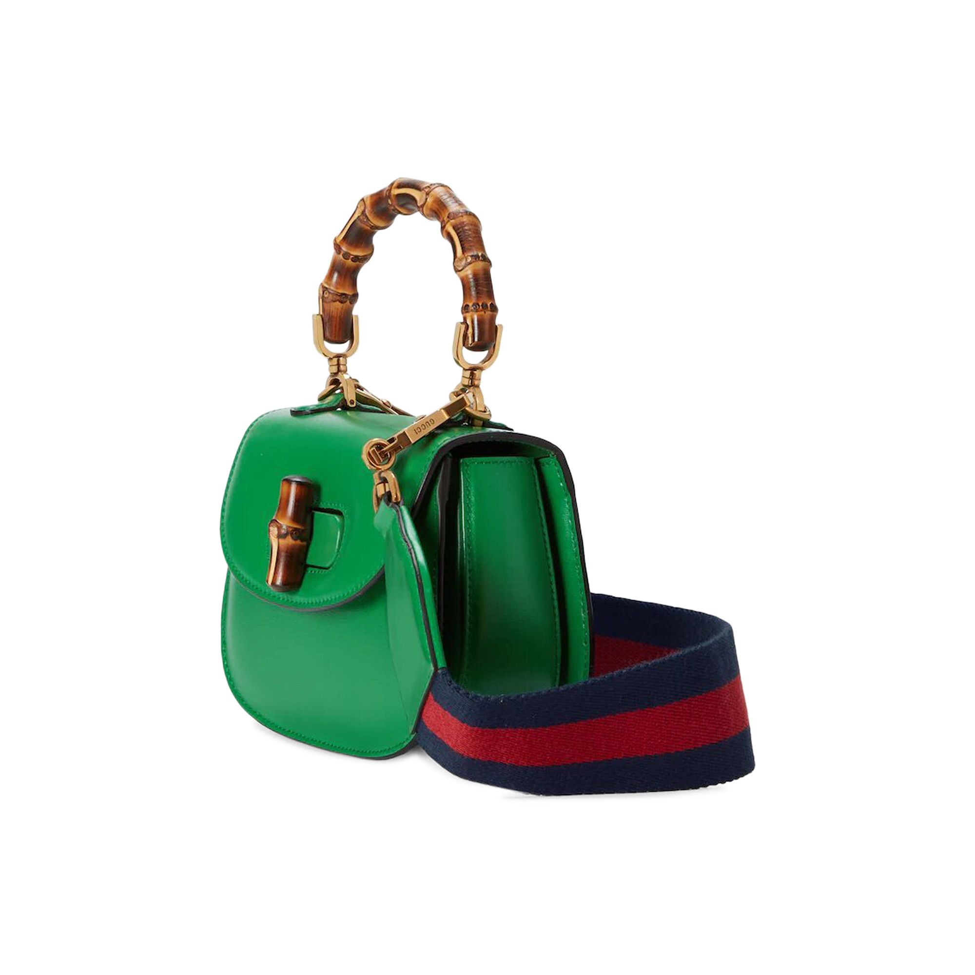 誠実 Top Mini 1947 Bamboo Gucci Buy Handle Green 'Spring Bag バッグ