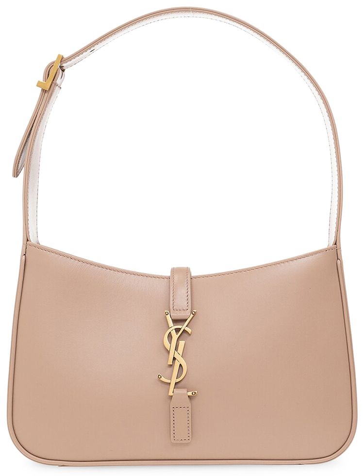 Saint Laurent Le 5 A 7 Hobo Bag Rosy Sand