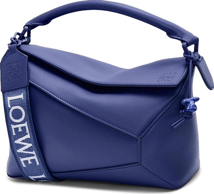 Loewe Puzzle Edge Monochrome Small 'Tranquil Mountain Blue'