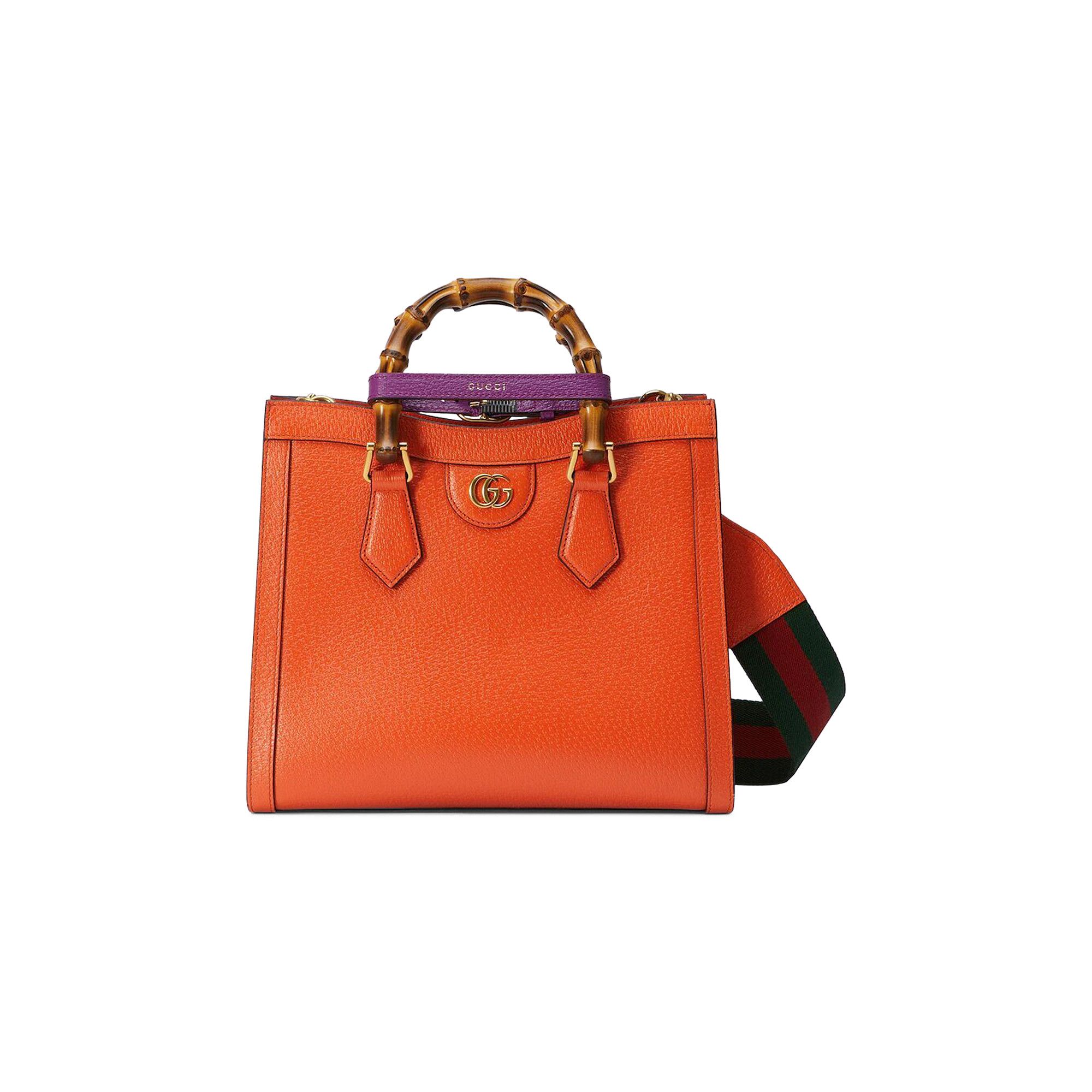 Buy Gucci Diana Small Tote Bag Orange 702721 U3ZDT 8882 GOAT