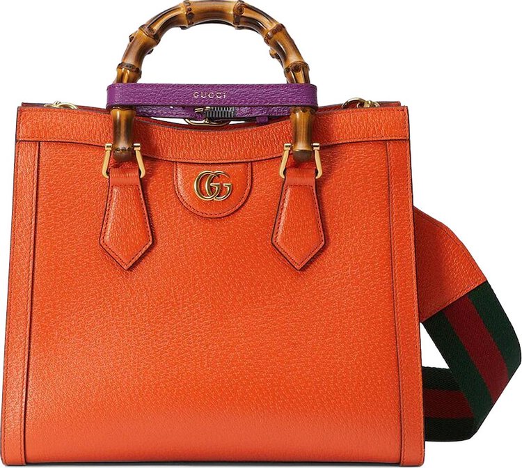 Gucci Diana Small Tote Bag 'Orange'