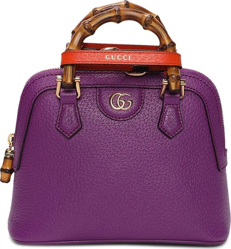 Gucci Diana Mini Tote Bag Purple