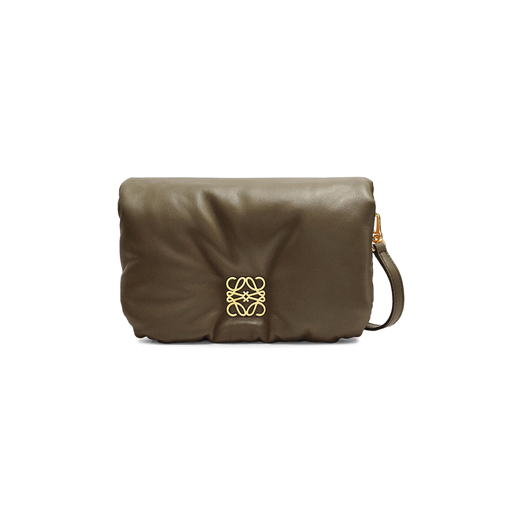 ♪VIP特価セール♪【LOEWE】GOYA PUFFER MINI BAG A896W56X01 Mini Goya Puffer bag in shiny nappa lambskin Black - LOEWE