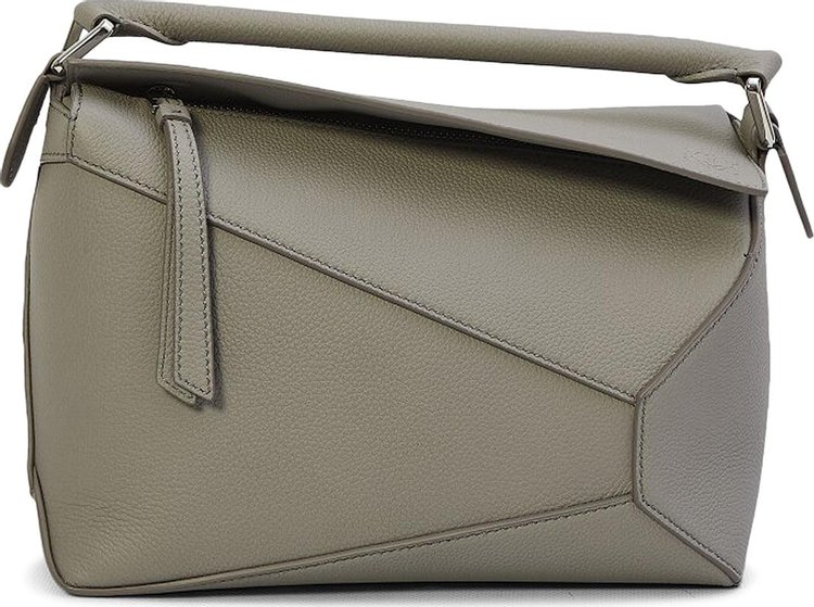 Loewe Puzzle Edge Small Bag 'Pearl Grey'