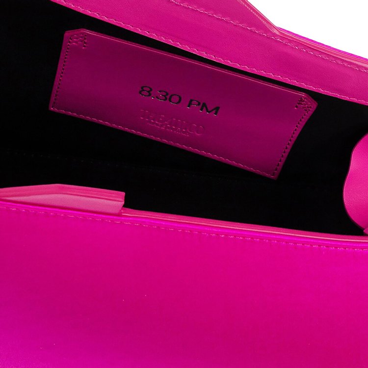 The Attico 830 PM Clutch Fuchsia