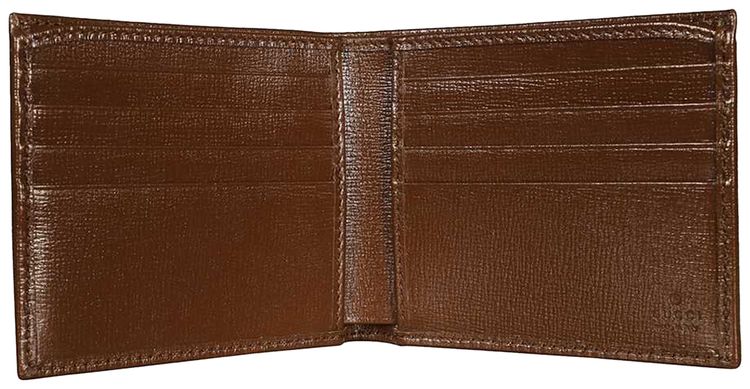 Gucci Wallet With Interlocking G BeigeEbonyBrown Sugar