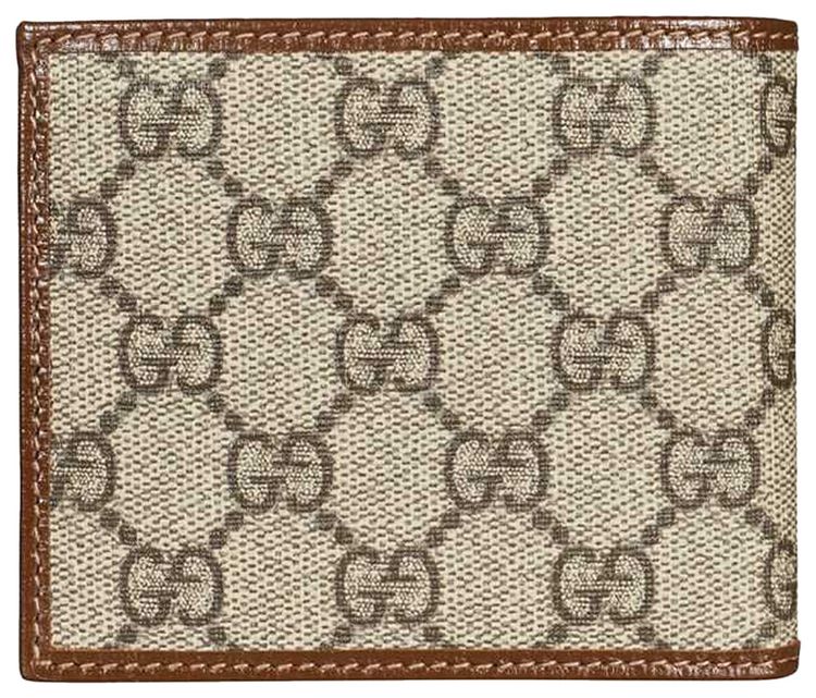 Gucci Wallet With Interlocking G BeigeEbonyBrown Sugar