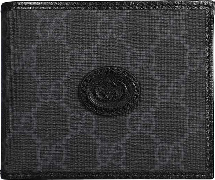 Gucci Wallet With Interlocking G 'Black/Black'