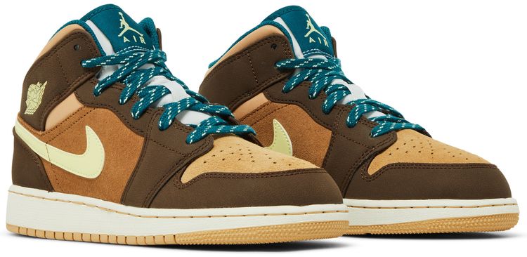 Air Jordan 1 Mid SE GS Cacao Wow