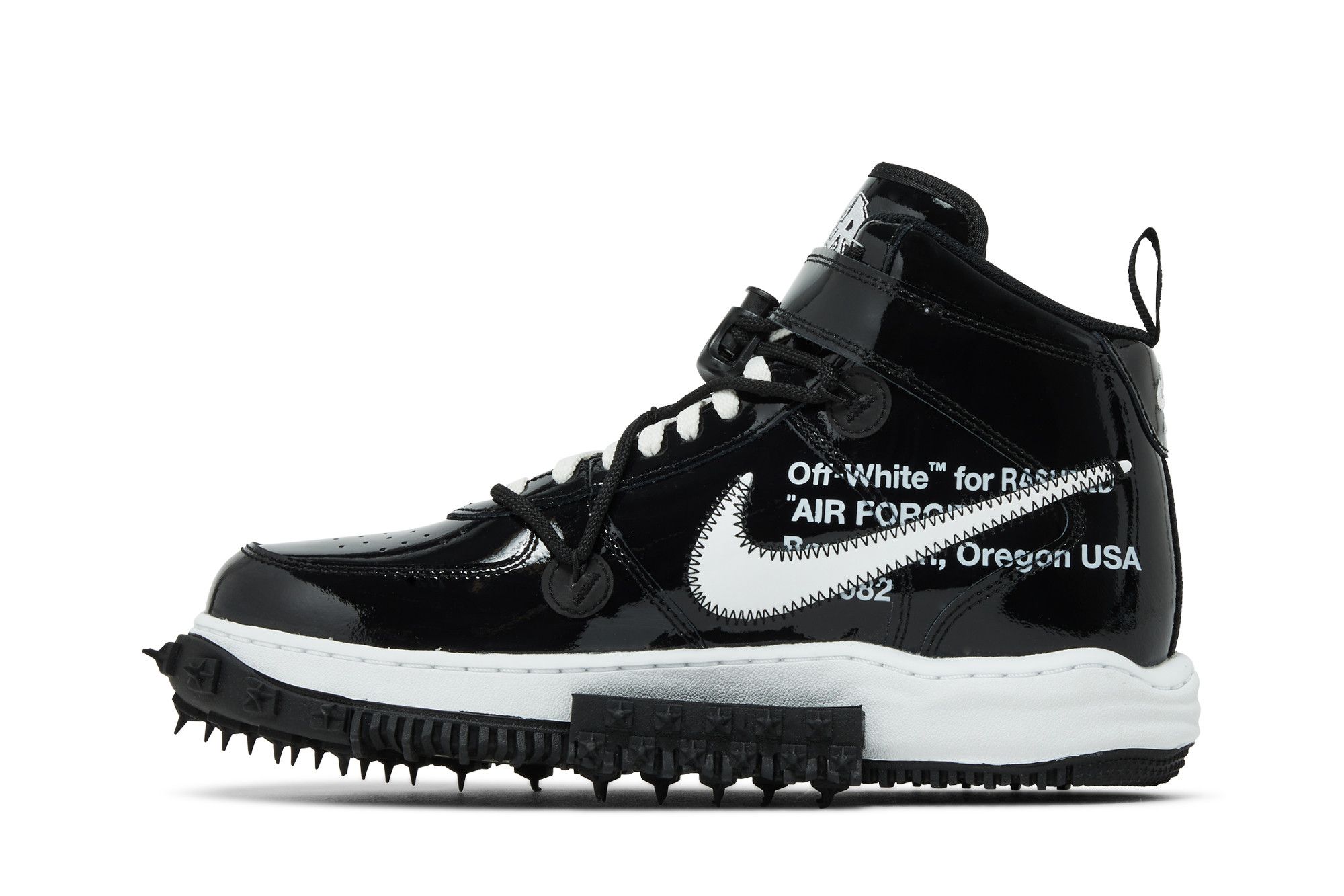 Off-White Nike Air Force 1 Mid Sheed Black White | Hypebeast