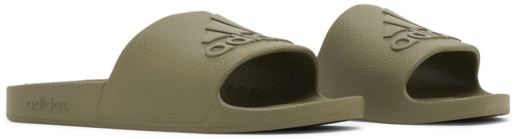 Adidas Adilette Aqua Slides Olive Strata