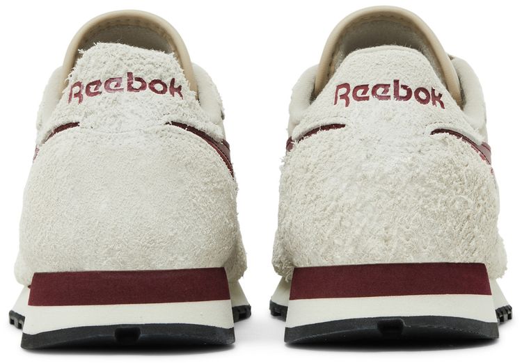 Reebok Classic Leather Beige Classic Burgundy