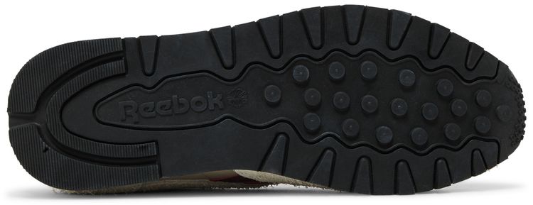 Reebok Classic Leather Beige Classic Burgundy