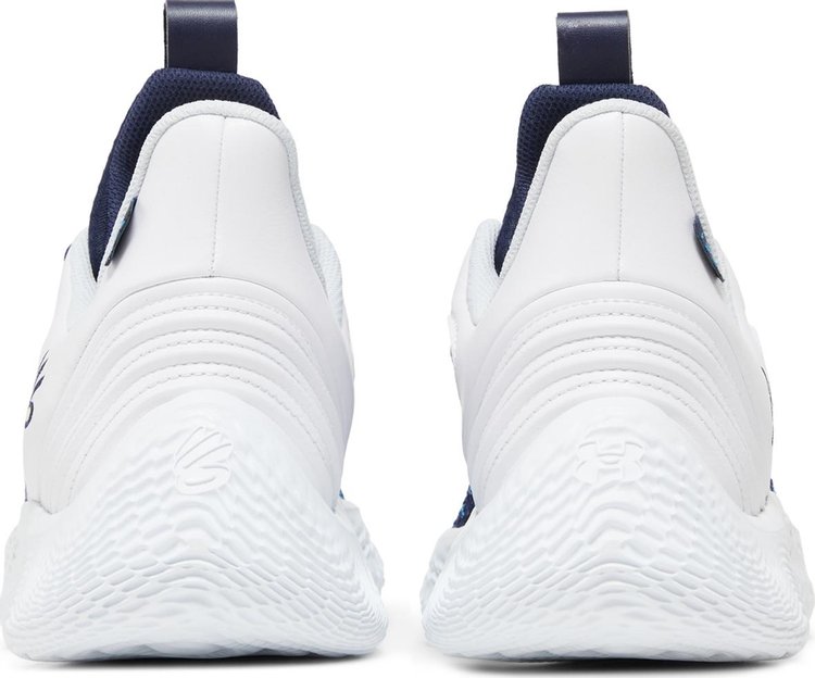 Curry Flow 9 Team White Midnight Navy