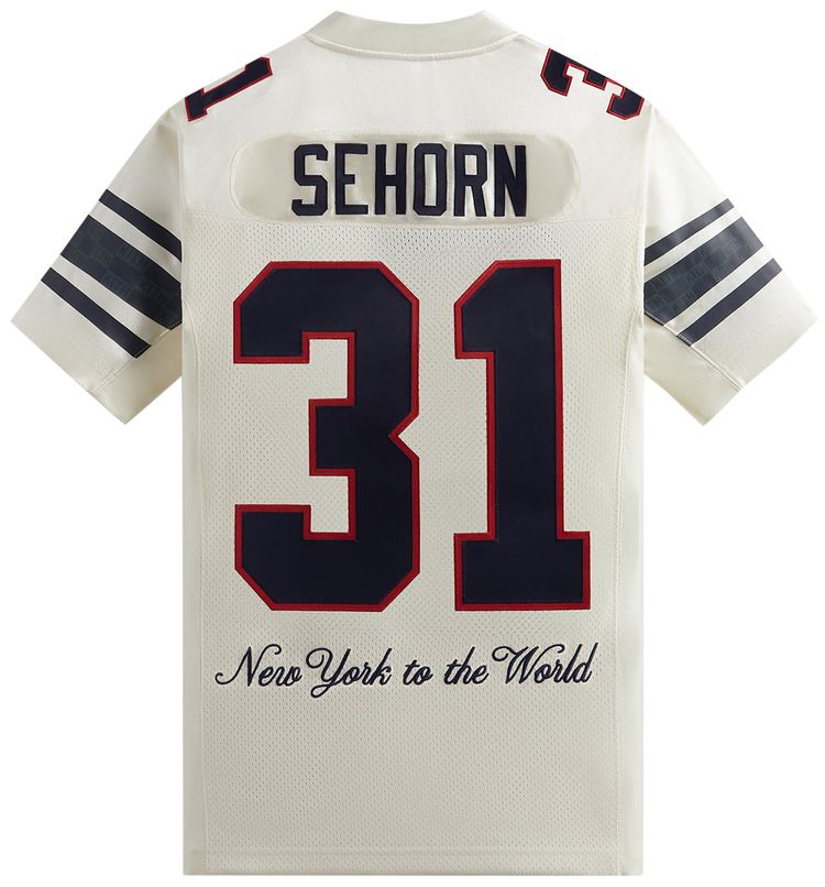 Kith For The NFL Giants Mitchell  Ness Jason Sehorn Jersey Sandrift
