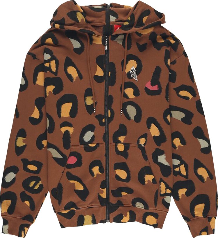 Icecream Jungle Zip Hoodie Bison