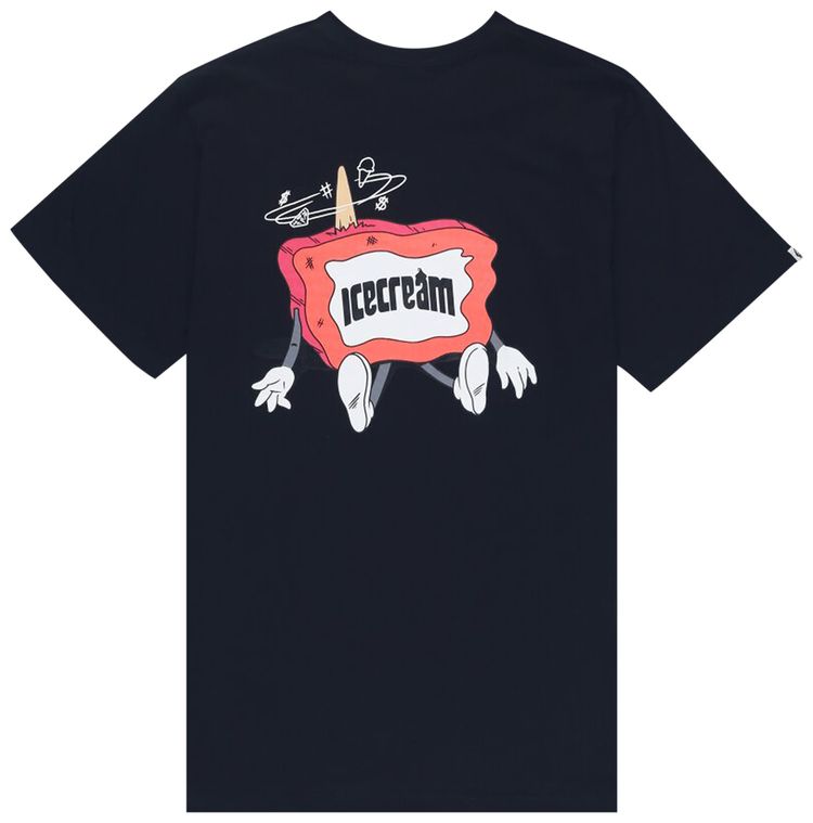 Icecream Knock Out T Shirt Black