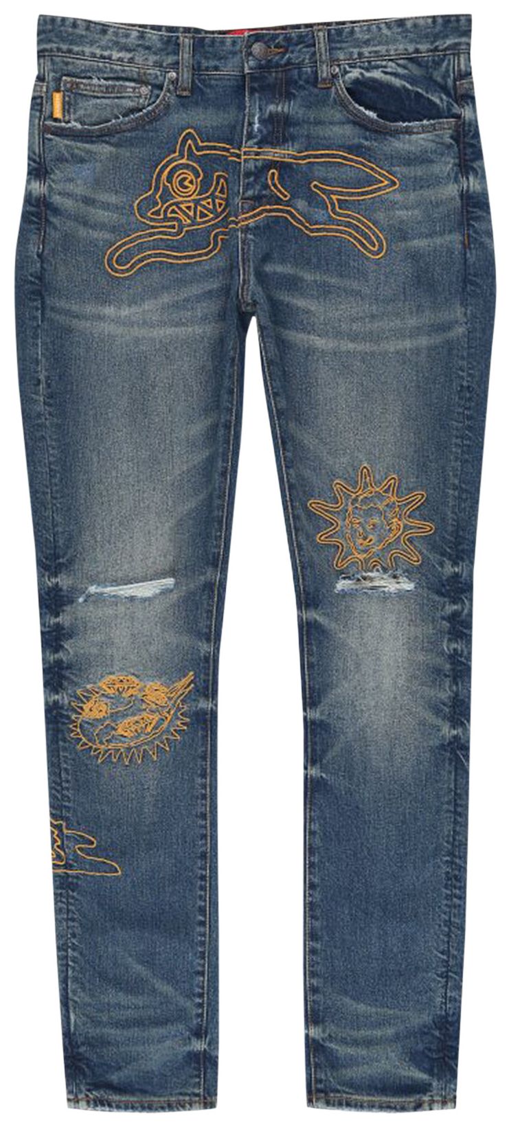 Icecream Perimeter Jean Blueberry Haze