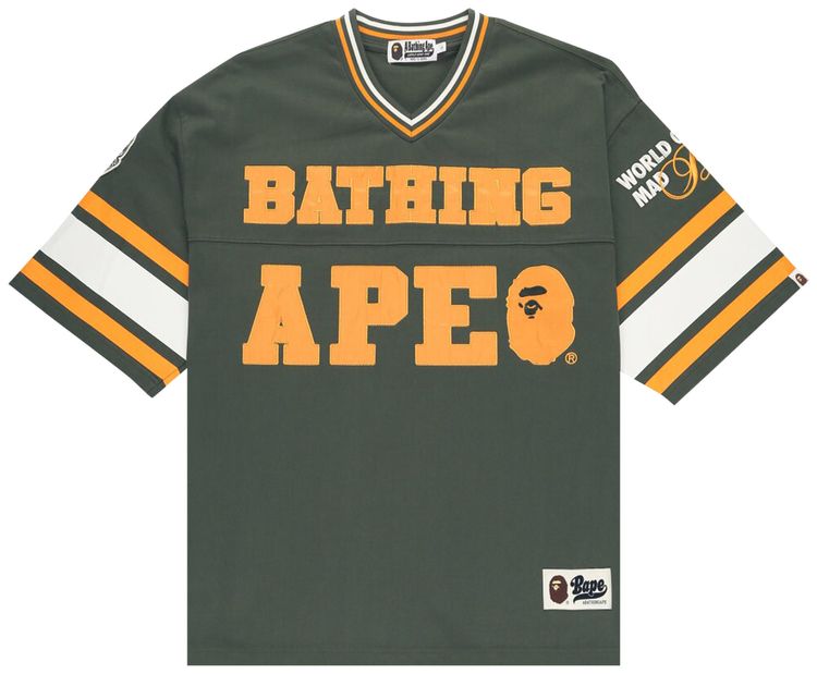 BAPE Football Jersey Green
