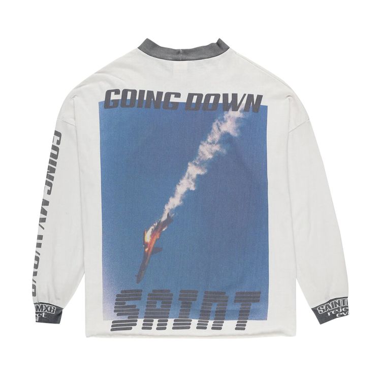 SAINT Mxxxxxx Going Long Sleeve Tee White