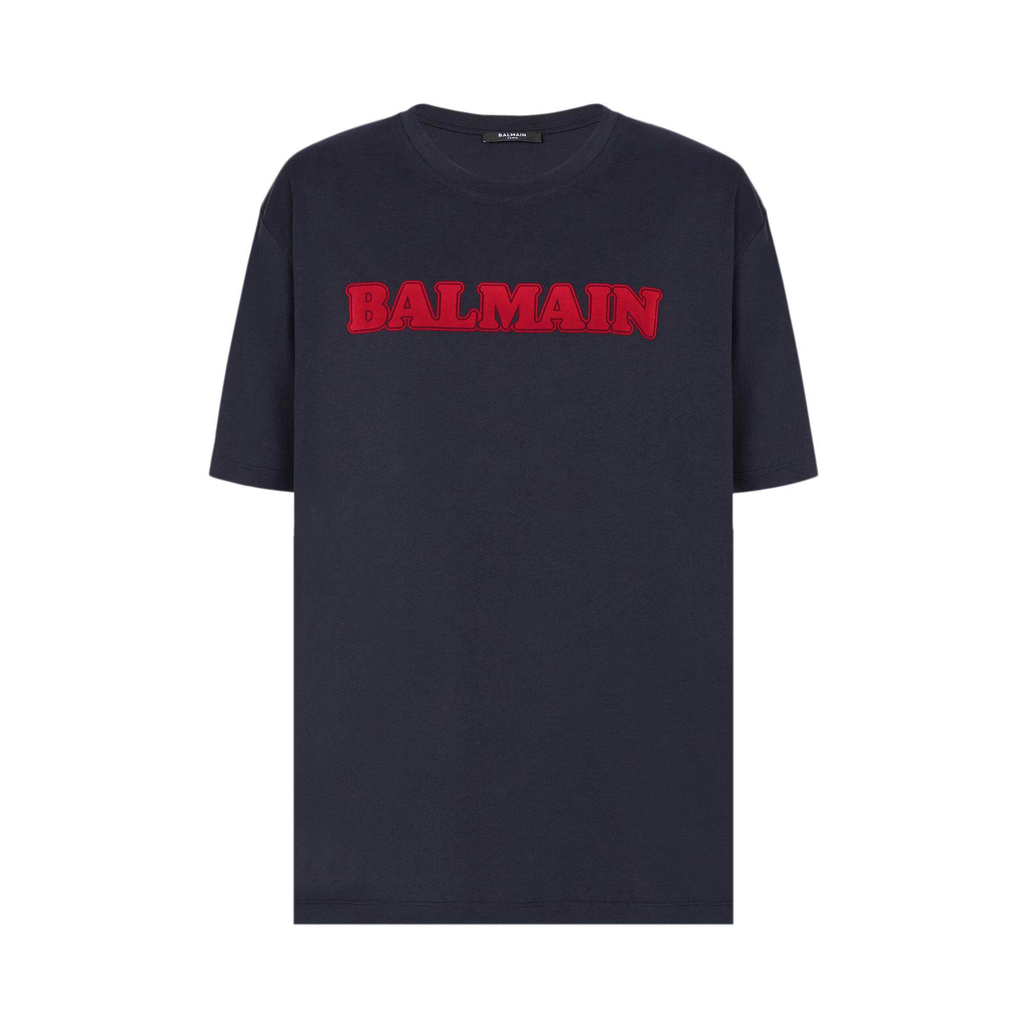 T shirt top balmain rouge