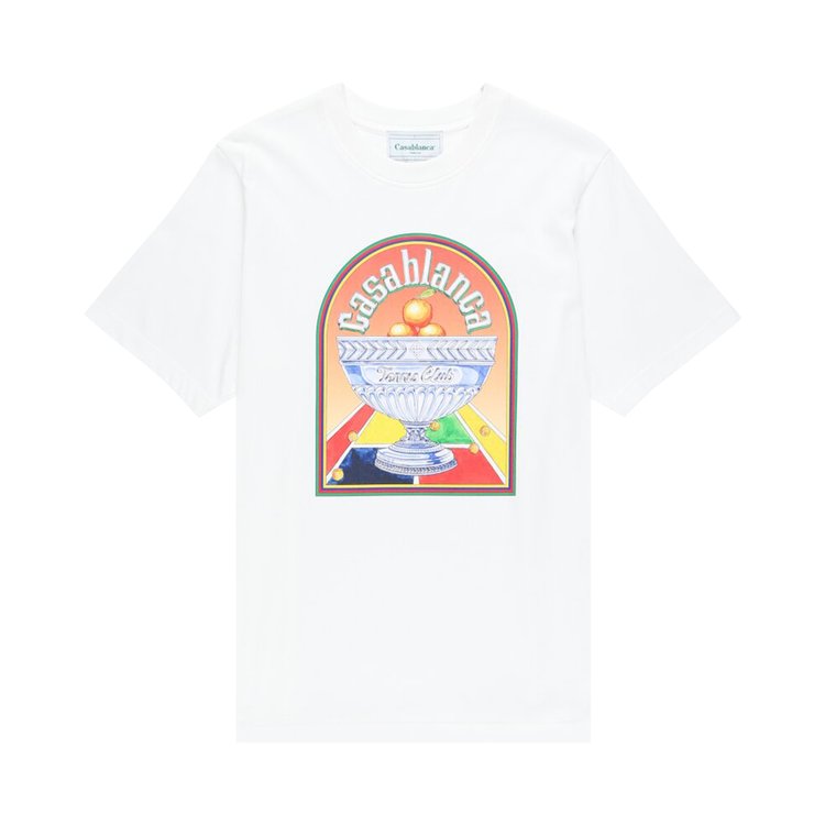Casablanca Printed T-Shirt 'Terrain D'Orange'