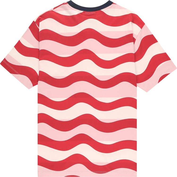 Parra Striped Over Stripes T Shirt Multicolor