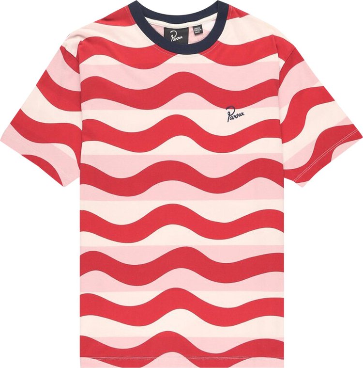 Parra Striped Over Stripes T-Shirt 'Multicolor'