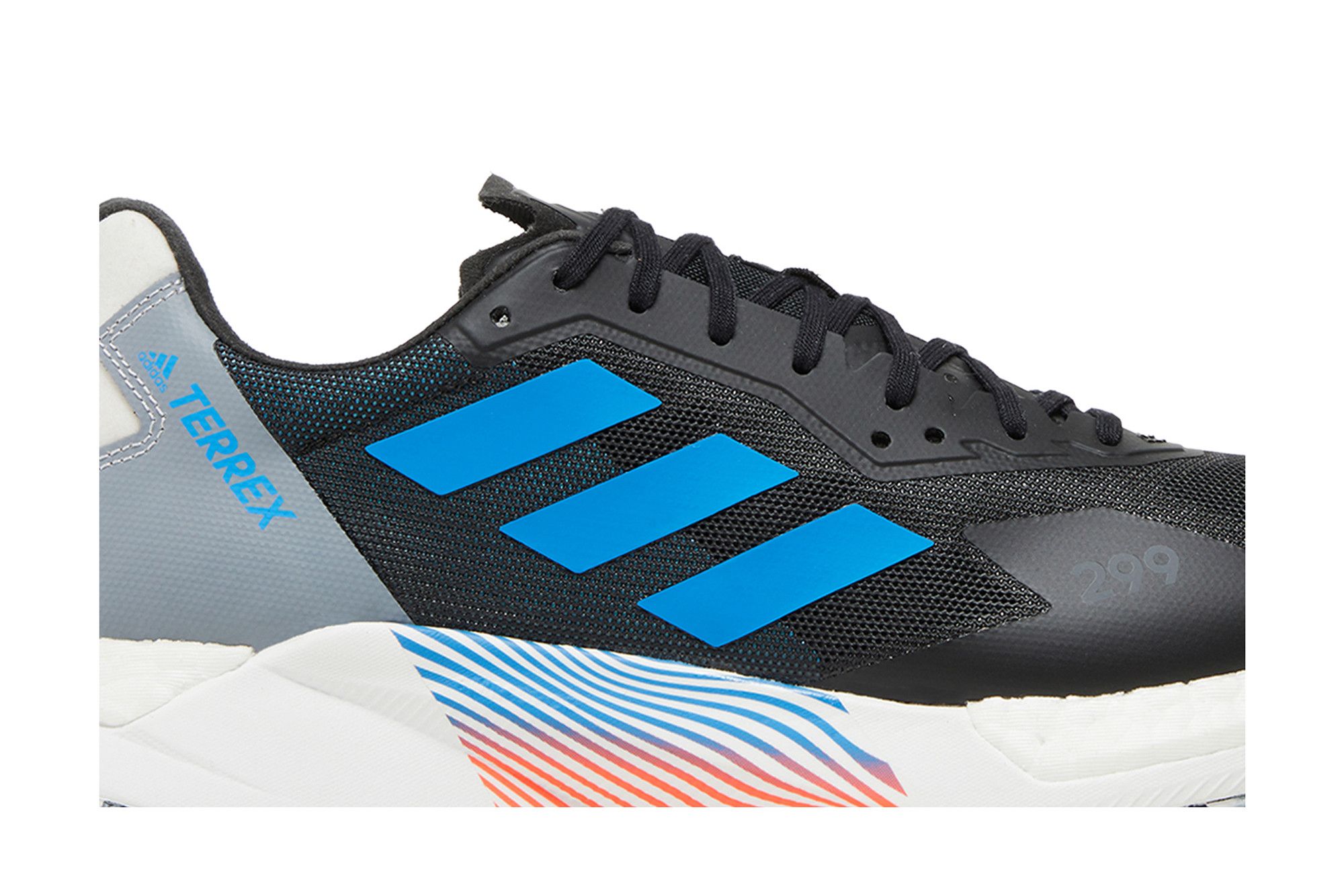 Buy Adidas Terrex Agravic Ultra Trail 'Black Blue Rush' - H03179