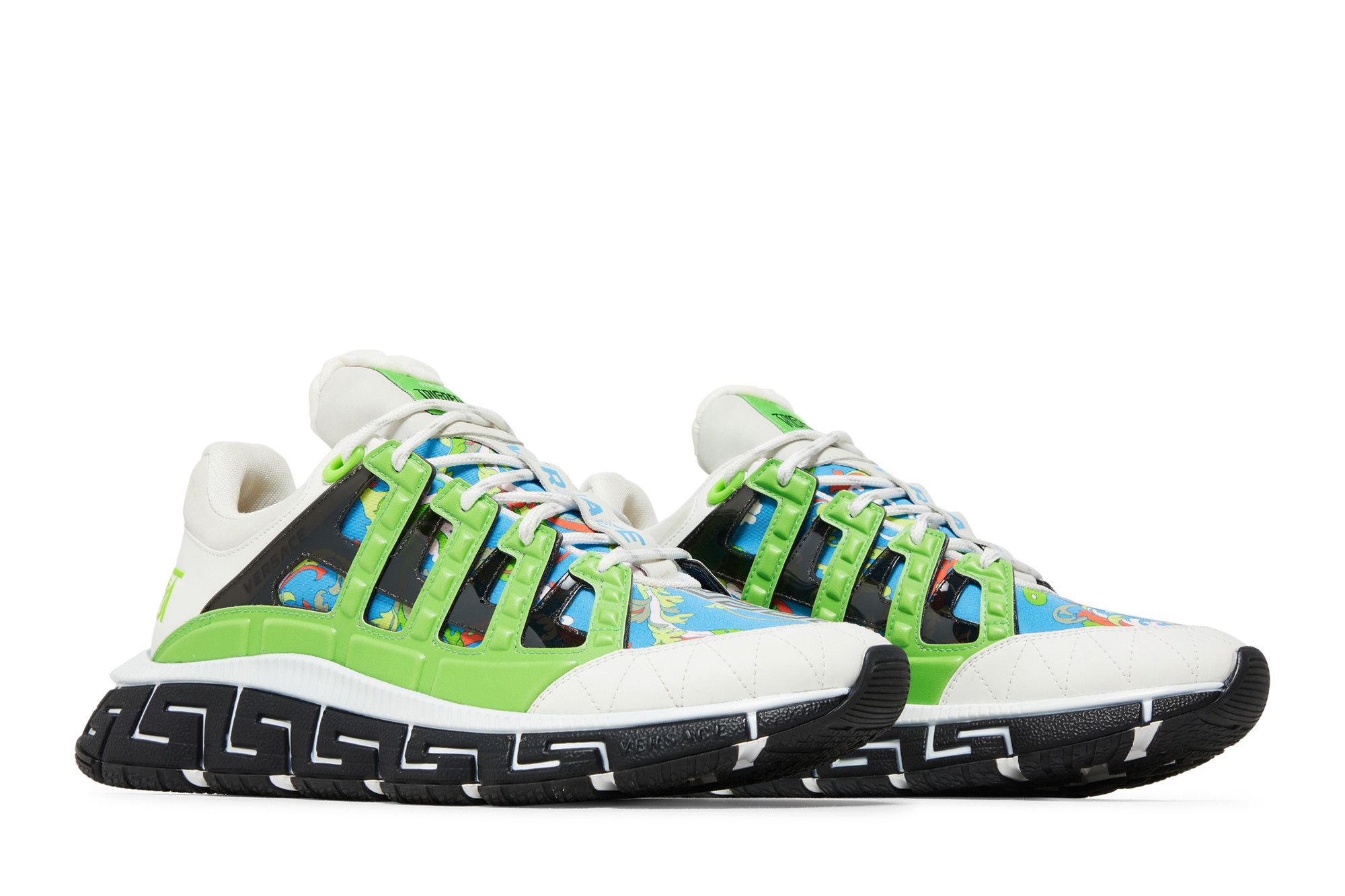 Buy Versace Trigreca 'Baroccofest - Blue Green' - DSU8094 1A02706