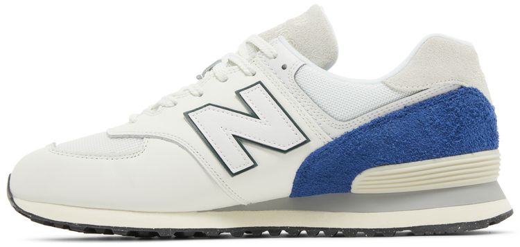 New Balance 574 White Royal Blue